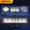 imageGOOACC 2 PCS 18w Spot Led Light Bar Work Light Pods Off Road Driving Light Fog Light Reverse Lights with 16AWG Off Road Wiring Harness2 Leads for Truck Truck Boat SUV ATV 2 Years Warranty2Pcs LED Pods Wiring Harness
