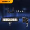 imageGOOACC 2 PCS 18w Spot Led Light Bar Work Light Pods Off Road Driving Light Fog Light Reverse Lights with 16AWG Off Road Wiring Harness2 Leads for Truck Truck Boat SUV ATV 2 Years Warranty2Pcs LED Pods Wiring Harness