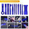 imageGOOACC 941Pcs Car Retainer Clips and Auto Body Fasteners Assortment30 Most Popular Sizes Nylon Bumper Fender Rivets with 10 Cable Ties for Ford GM Toyota Honda Chrysler Benz Nissan etc200Pcs Clips Removal Kit Blue