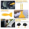 imageGOOACC 941Pcs Car Retainer Clips and Auto Body Fasteners Assortment30 Most Popular Sizes Nylon Bumper Fender Rivets with 10 Cable Ties for Ford GM Toyota Honda Chrysler Benz Nissan etc200Pcs Clips Removal Kit Yellow