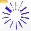 imageGOOACC 941Pcs Car Retainer Clips and Auto Body Fasteners Assortment30 Most Popular Sizes Nylon Bumper Fender Rivets with 10 Cable Ties for Ford GM Toyota Honda Chrysler Benz Nissan etc200Pcs Clips Removal Kit Blue