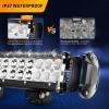 imageGOOACC Led Light Bar 20Inch 126W Spot Flood Combo LED Light Pod Fog Lamp Driving Lights LED Work Light for Trucks Off Road ATV UTV SUV 2 Years Warranty126w Light Bar Rocker Switch Wiring Harness