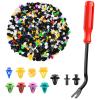 imageGOOACC 501PCS Universal Car Clips Mixed Auto Bumper Fender Trim Door Panel Shield Engine Cover Retainer Rivet Push Clips with Fastener Remover for GM Ford Chrysler Toyota Lexus Honda Acura Dodge Jeep1000Pcs Mixed Clips  1 Remover