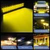 imageGOOACC 12Inch 300W Triple Row Led Light Bar Spot Flood Combo Driving Lighting Off Road Lights Led Lamp Working Light with 16AWG Wiring Harness for Truck Golf Cart SUV ATV UTV Boat 2 Years Warranty12Inch Amber Light Bar Wiring Harness