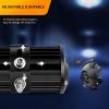 imageGOOACC 12Inch 300W Triple Row Led Light Bar Spot Flood Combo Driving Lighting Off Road Lights Led Lamp Working Light with 16AWG Wiring Harness for Truck Golf Cart SUV ATV UTV Boat 2 Years Warranty12Inch Light Bar Wiring Harness