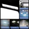 imageGOOACC 12Inch 300W Triple Row Led Light Bar Spot Flood Combo Driving Lighting Off Road Lights Led Lamp Working Light with 16AWG Wiring Harness for Truck Golf Cart SUV ATV UTV Boat 2 Years Warranty12Inch Light Bar Clamp Bracket Wiring Harness