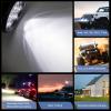 imageGOOACC 2 PCS 45Inch 42W Led Round Lights Off Road led Flood Light 4200LM Driving Roof Pods Lamp Bumper Lights with 16AWG Wiring Harness Kit2 Leads for Trucks Tractor ATV Jeep 2 Years Warranty2Pcs LED Pods