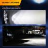 imageGOOACC 2 PCS 45Inch 42W Led Round Lights Off Road led Flood Light 4200LM Driving Roof Pods Lamp Bumper Lights with 16AWG Wiring Harness Kit2 Leads for Trucks Tractor ATV Jeep 2 Years Warranty2Pcs LED Pods Wiring Harness