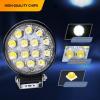 imageGOOACC 2 PCS 45Inch 42W Led Round Lights Off Road led Flood Light 4200LM Driving Roof Pods Lamp Bumper Lights with 16AWG Wiring Harness Kit2 Leads for Trucks Tractor ATV Jeep 2 Years Warranty2Pcs LED Pods
