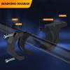 imageGOOACC 20 Inch 126W Led Light Bar Spot Flood Combo Driving Lighting Off Road Lights Led Lamp Working Light with 16AWG Wiring Harness for Truck Golf Cart SUV ATV UTV Boat 2 Years Warranty126w Light Bar Clamp Bracket Wiring Harness