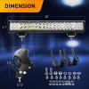imageGOOACC 20 Inch 126W Led Light Bar Spot Flood Combo Driving Lighting Off Road Lights Led Lamp Working Light with 16AWG Wiring Harness for Truck Golf Cart SUV ATV UTV Boat 2 Years Warranty126w Light Bar Clamp Bracket Wiring Harness