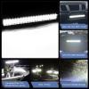 imageGOOACC 20 Inch 126W Led Light Bar Spot Flood Combo Driving Lighting Off Road Lights Led Lamp Working Light with 16AWG Wiring Harness for Truck Golf Cart SUV ATV UTV Boat 2 Years Warranty126w Light Bar Clamp Bracket Wiring Harness
