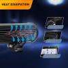 imageGOOACC 20Inch 420W Amber LED Light Bar 42000LM Super Bright Triple Row Flood Spot Combo Off Road Driving Led Work Light with Led Wiring Harness 2 Years Warranty20Inch Light Bar 2Pcs LED Pods Wiring Harness