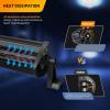 imageGOOACC 22 Inch 120W Spot Flood Combo Off Road Led Light Bar Work Light Driving Lamp with 16 AWG Wiring Harness Kit for Truck Jeep ATV SUV 2 Years Warranty White Auto701180W 32Inch Light Bar