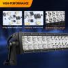 imageGOOACC 22 Inch 120W Spot Flood Combo Off Road Led Light Bar Work Light Driving Lamp with 16 AWG Wiring Harness Kit for Truck Jeep ATV SUV 2 Years Warranty White Auto701180W 32Inch Light Bar Wiring Harness