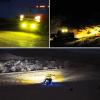 imageGOOACC 2PCS 65 Inch Amber LED Pods 120W Triple Row Flood Light Bar Fog Light Driving Lighting with 16AWG Off Road Wiring Harness2 Leads for Truck Golf Cart SUV ATV UTV Boat 2 Years Warranty2Pcs Amber LED Pods Wiring Harness