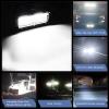 imageGOOACC 2PCS 65 Inch Amber LED Pods 120W Triple Row Flood Light Bar Fog Light Driving Lighting with 16AWG Off Road Wiring Harness2 Leads for Truck Golf Cart SUV ATV UTV Boat 2 Years Warranty2Pcs LED Pods Clamp Bracket Wiring Harness