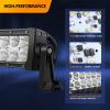 imageGOOACC LED Light Bar 32Inch 180W Curved Off Road Lights for Trucks Flood Spot Combo Beam Driving Lamp Work Lights with Heavy Duty 12V 5Pin Rocker Switch Wiring Harness Kit 2 Years Warranty52Inch Light Bar 2Pcs LED Pods Wiring Harness