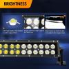 imageGOOACC LED Light Bar 32Inch 180W Curved Off Road Lights for Trucks Flood Spot Combo Beam Driving Lamp Work Lights with Heavy Duty 12V 5Pin Rocker Switch Wiring Harness Kit 2 Years Warranty32Inch Light Bar Wiring Harness