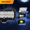 imageGOOACC LED Light Pods 2PCS 36W 65Inch LED Light Bar Flood LED Fog Lights Off Road Light Driving Light with 16AWG Wiring Harness2 Leads for Truck Golf Cart SUV ATV UTV Boat Auto50236W LED Pods