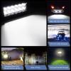 imageGOOACC LED Light Pods 2PCS 36W 65Inch LED Light Bar Flood LED Fog Lights Off Road Light Driving Light with 16AWG Wiring Harness2 Leads for Truck Golf Cart SUV ATV UTV Boat Auto50236W LED Pods Wiring Harness