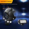 imageGOOACC LED Light Pods 2PCS 36W 65Inch LED Light Bar Flood LED Fog Lights Off Road Light Driving Light with 16AWG Wiring Harness2 Leads for Truck Golf Cart SUV ATV UTV Boat Auto50236W LED Pods