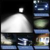 imageGOOACC Led Light Bar 2 PCS 18W Flood Led Pods LED Work Light Flush Mount Off Road Backup Fog Lights Driving Lamp for Truck Dodge Ram Bumper Boat 4x4 2 Years Warranty2Pcs LED Pods