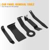 imageGOOACC 11PCS Auto Trim Removal Tool Kit NoScratch Pry Tool Kit for Car Audio Dash Door Panel Window Molding Fastener Remover Tool KitBlackBlack