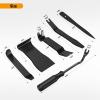 imageGOOACC 11PCS Auto Trim Removal Tool Kit NoScratch Pry Tool Kit for Car Audio Dash Door Panel Window Molding Fastener Remover Tool KitBlackBlack