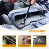 imageGOOACC 11PCS Auto Trim Removal Tool Kit NoScratch Pry Tool Kit for Car Audio Dash Door Panel Window Molding Fastener Remover Tool KitBlackBlack