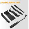 imageGOOACC 11PCS Auto Trim Removal Tool Kit NoScratch Pry Tool Kit for Car Audio Dash Door Panel Window Molding Fastener Remover Tool KitBlackBlack