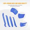 imageGOOACC 11PCS Auto Trim Removal Tool Kit NoScratch Pry Tool Kit for Car Audio Dash Door Panel Window Molding Fastener Remover Tool KitBlackBlue