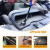imageGOOACC 11PCS Auto Trim Removal Tool Kit NoScratch Pry Tool Kit for Car Audio Dash Door Panel Window Molding Fastener Remover Tool KitBlackBlue