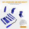 imageGOOACC 11PCS Auto Trim Removal Tool Kit NoScratch Pry Tool Kit for Car Audio Dash Door Panel Window Molding Fastener Remover Tool KitBlackBlue