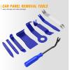 imageGOOACC 11PCS Auto Trim Removal Tool Kit NoScratch Pry Tool Kit for Car Audio Dash Door Panel Window Molding Fastener Remover Tool KitBlackBlue