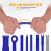 imageGOOACC 11PCS Auto Trim Removal Tool Kit NoScratch Pry Tool Kit for Car Audio Dash Door Panel Window Molding Fastener Remover Tool KitBlackBlue