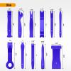 imageGOOACC 11PCS Auto Trim Removal Tool Kit NoScratch Pry Tool Kit for Car Audio Dash Door Panel Window Molding Fastener Remover Tool KitBlackBlue