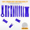 imageGOOACC 11PCS Auto Trim Removal Tool Kit NoScratch Pry Tool Kit for Car Audio Dash Door Panel Window Molding Fastener Remover Tool KitBlackBlue