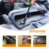 imageGOOACC 11PCS Auto Trim Removal Tool Kit NoScratch Pry Tool Kit for Car Audio Dash Door Panel Window Molding Fastener Remover Tool KitBlackGreen