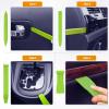imageGOOACC 11PCS Auto Trim Removal Tool Kit NoScratch Pry Tool Kit for Car Audio Dash Door Panel Window Molding Fastener Remover Tool KitBlackGreen