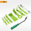 imageGOOACC 11PCS Auto Trim Removal Tool Kit NoScratch Pry Tool Kit for Car Audio Dash Door Panel Window Molding Fastener Remover Tool KitBlackGreen