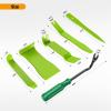 imageGOOACC 11PCS Auto Trim Removal Tool Kit NoScratch Pry Tool Kit for Car Audio Dash Door Panel Window Molding Fastener Remover Tool KitBlackGreen