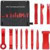 imageGOOACC 11PCS Auto Trim Removal Tool Kit NoScratch Pry Tool Kit for Car Audio Dash Door Panel Window Molding Fastener Remover Tool KitBlackRed