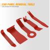 imageGOOACC 11PCS Auto Trim Removal Tool Kit NoScratch Pry Tool Kit for Car Audio Dash Door Panel Window Molding Fastener Remover Tool KitBlackRed