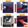 imageGOOACC 11PCS Auto Trim Removal Tool Kit NoScratch Pry Tool Kit for Car Audio Dash Door Panel Window Molding Fastener Remover Tool KitBlackRed