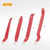 imageGOOACC 11PCS Auto Trim Removal Tool Kit NoScratch Pry Tool Kit for Car Audio Dash Door Panel Window Molding Fastener Remover Tool KitBlackRed