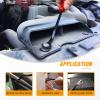 imageGOOACC 11PCS Auto Trim Removal Tool Kit NoScratch Pry Tool Kit for Car Audio Dash Door Panel Window Molding Fastener Remover Tool KitBlackRed