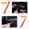 imageGOOACC 11PCS Auto Trim Removal Tool Kit NoScratch Pry Tool Kit for Car Audio Dash Door Panel Window Molding Fastener Remover Tool KitBlackRed