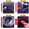 imageGOOACC 11PCS Auto Trim Removal Tool Kit NoScratch Pry Tool Kit for Car Audio Dash Door Panel Window Molding Fastener Remover Tool KitBlackRed