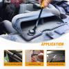 imageGOOACC 11PCS Auto Trim Removal Tool Kit NoScratch Pry Tool Kit for Car Audio Dash Door Panel Window Molding Fastener Remover Tool KitBlackYellow